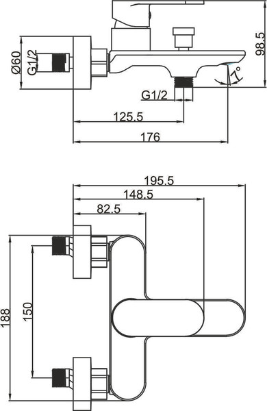 Смеситель Fashun A3285