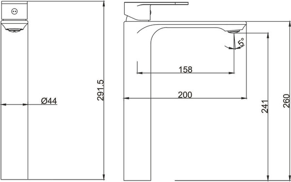 Смеситель Fashun A5185