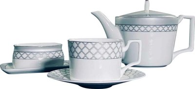 Чайный набор Lenardi Версаль Серебро 145-592 - фото