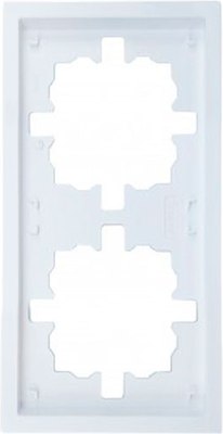 Рамка для выключателей и розеток Lezard Zima 704-0200-147 - фото