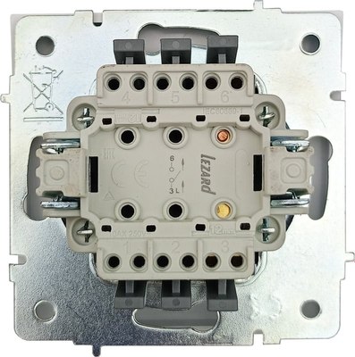 Выключатель Lezard Zima 704-0288-100QC