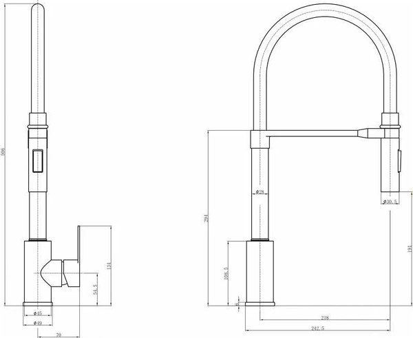 Смеситель Fashun A54511-7