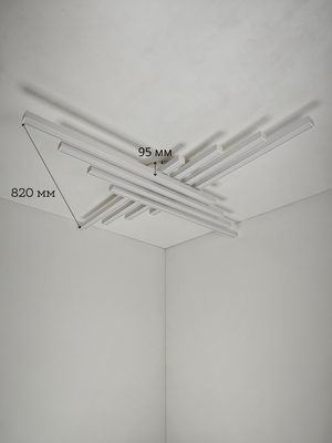 Потолочный светильник Mirastyle XL-60034/8+1 WT