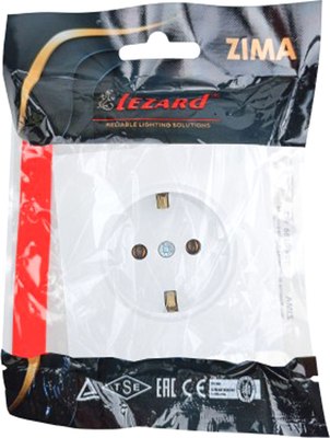 Розетка Lezard Zima 704-0288-122BQC