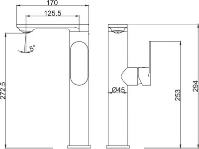 Смеситель Fashun A8985