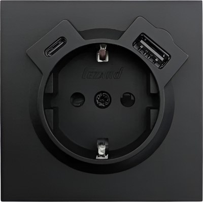 Розетка Lezard Zima 704-4288-181TC - фото