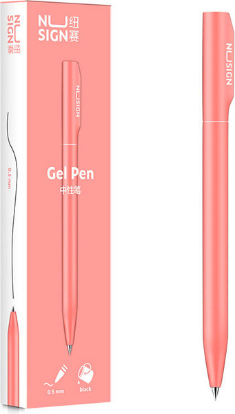 Ручка гелевая Deli Nusign / NS552Pink