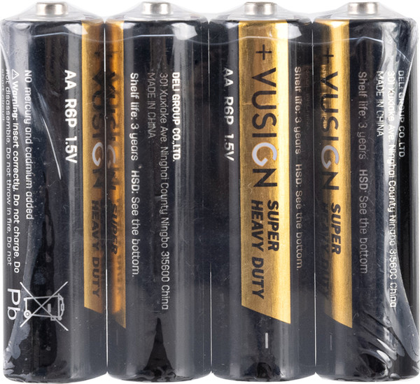 Комплект батареек Deli 1.5 V AAА R03 / EL204