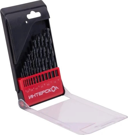 Набор сверл Интерскол HSS-R - фото