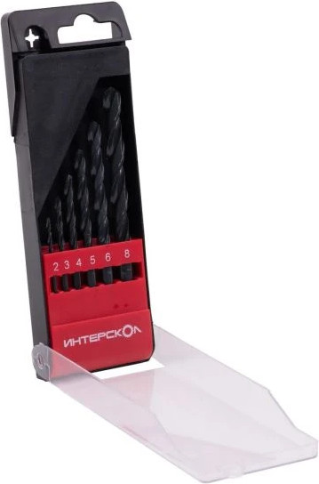 Набор сверл Интерскол HSS-R