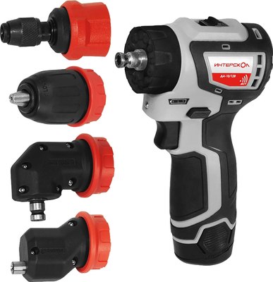 Аккумуляторная дрель-шуруповерт Интерскол ДА-10/12В (687.2.2.77) - фото