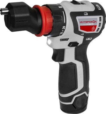 Аккумуляторная дрель-шуруповерт Интерскол ДА-10/12В (687.2.2.77)