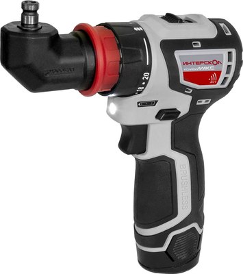 Аккумуляторная дрель-шуруповерт Интерскол ДА-10/12В (687.2.2.77)