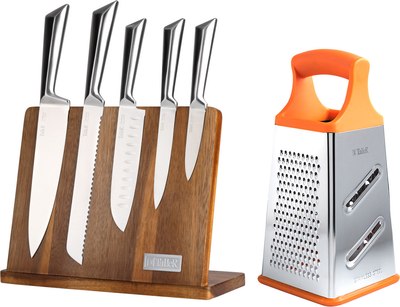 Набор ножей TalleR TR-22088 + терка TR-21919 в подарок