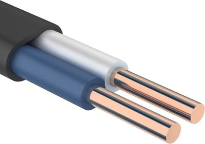 Кабель силовой БелРоскабель ВВГ-Пнг(А) 2x2.5 (N) - 0.66 - фото