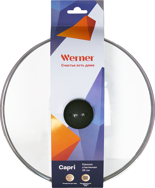 Крышка стеклянная Werner Capri 51308