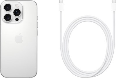 Смартфон Apple iPhone 16 Pro 512GB (белый титан)