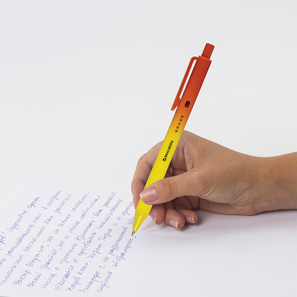 Набор шариковых ручек Brauberg Soft Touch / 144206