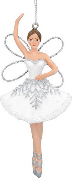 Елочная игрушка Gisela Graham Winter Tales. Фея / 16222 - фото