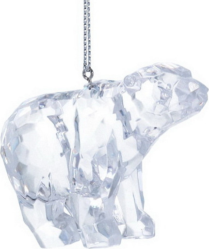 Елочная игрушка Gisela Graham Winter Tales. Полярный медведь / 17614 - фото