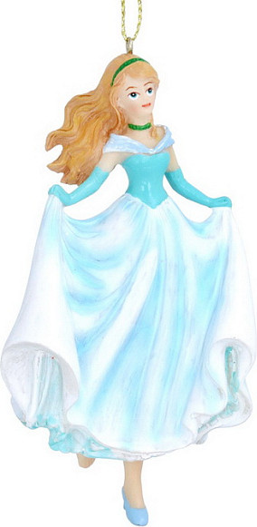 Елочная игрушка Gisela Graham Fairy Tales. Золушка / 16143 - фото