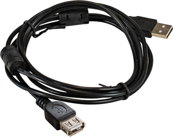 Удлинитель кабеля ExeGate EX-CCF-USB2-AMAF-1.8F / EX294761RUS - фото