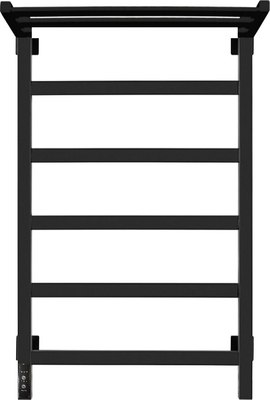 Полотенцесушитель электрический GRANULA Квадро 50x80 с полкой - фото