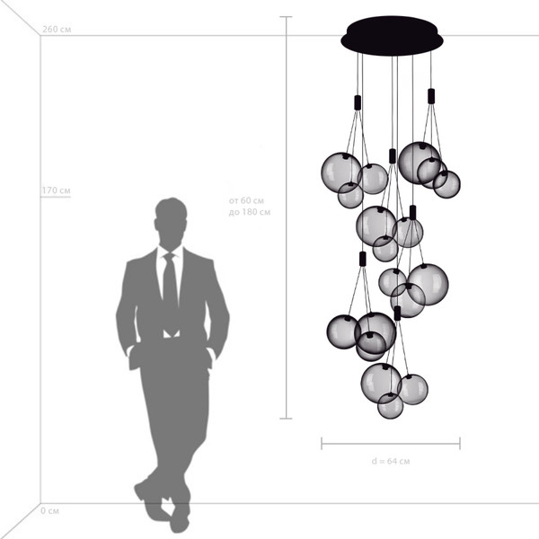 Люстра Lightstar Sferetta 801180
