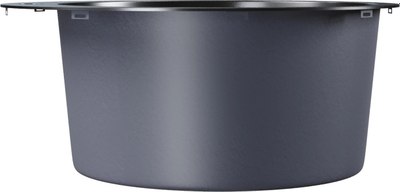 Мойка кухонная Mixline Pro 554770 (черный графит, с сифоном)