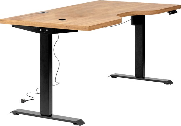 Стол с подъемным механизмом Millwood Подъемный Смарт с вырезом 160x80 - фото