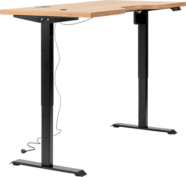 Стол с подъемным механизмом Millwood Подъемный Смарт с вырезом 160x80