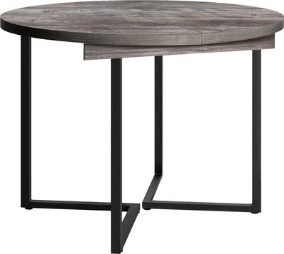 Обеденный стол Millwood Лофт Лондон D1000 (Л) раздвижной / 100-140x100x76 - фото