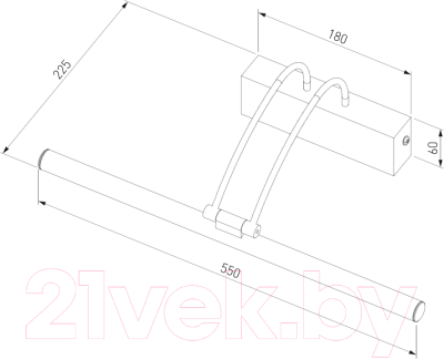 Подсветка для картин и зеркал Elektrostandard 1011 LED 10W MRL IP20