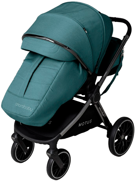 Детская универсальная коляска Amarobaby Motus 2 в 1 / AB23-10MOTUS/18 - фото