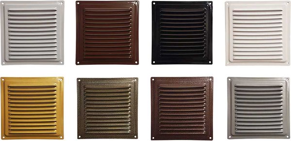 Решетка вентиляционная Ventale Оцинкованная штампованная из стали 0.7мм