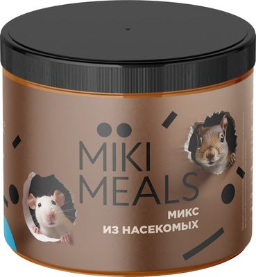 Лакомство для грызунов Mikimeals Смесь насекомых - фото