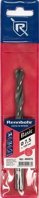 Сверло Rennbohr Basic ЦХ 7.5x109мм HSS-R / 460075 - фото