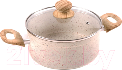 Кастрюля Endever Stone Beige 24C - фото