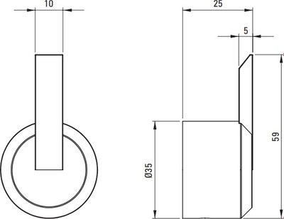 Крючок для ванной Deante Arnika ADA_R111