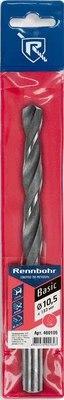 Сверло Rennbohr Basic ЦХ10.5x133мм HSS-R / 460105 - фото