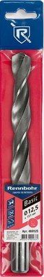 Сверло Rennbohr Basic ЦХ 12.5x151мм Хв.12.0мм HSS-R / 460125 - фото