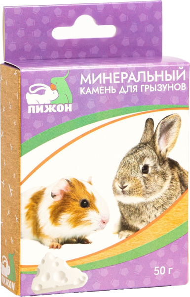 Минеральный камень для грызунов Пижон Сыр - фото