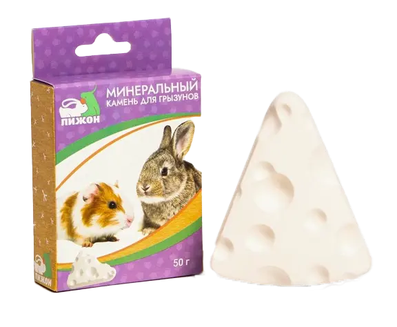 Минеральный камень для грызунов Пижон Сыр