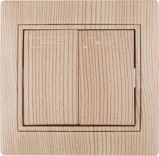 Выключатель INTRO Plano 1-104-11 / Б0053771 - фото