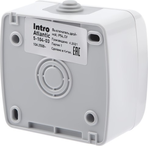 Выключатель INTRO Atlantic 5-104-03 / Б0050943