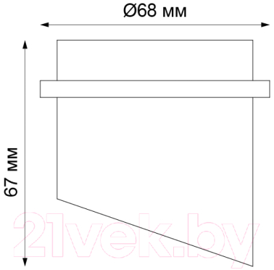 Точечный светильник Novotech Butt 370436