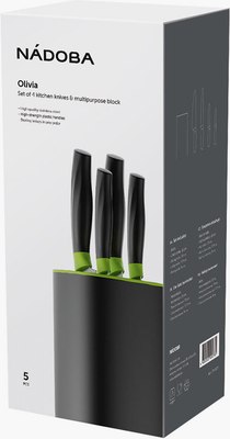 Набор ножей Nadoba Olivia 724522