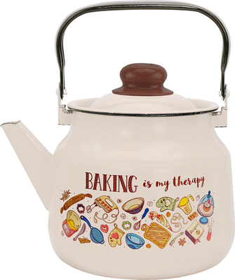 Чайник Эмаль Выпечка 33-2713/4М - фото