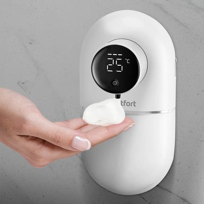 Сенсорный дозатор для жидкого мыла Kitfort КТ-6381