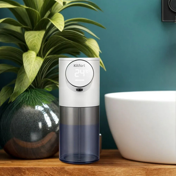 Сенсорный дозатор для жидкого мыла Kitfort КТ-6382